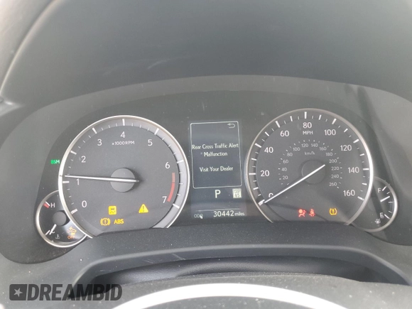 2022 Lexus RX with VIN 2T2AZMAA7NC236243, listed as a Copart auction lot 74612924 with 30,442 mi miles and Salvage Title. Bid and sale history available at carsss.com. Image 9.