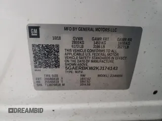 2019 Buick Enclave Essence with VIN 5GAERBKW2KJ174143, listed as a Copart auction lot 44210425 with 85,696 mi miles and Salvage Title. Bid and sale history available at DreamBid. Image 13.