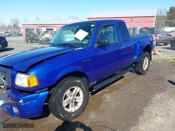 2004 Ford Ranger XL Fleet with VIN 1FTZR45E14PA29223, listed as a IAAI auction lot 41633147 with 118,797 mi miles. Bid and sale history available at carsss.com. Image 2.