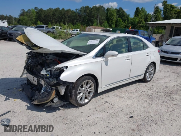 2010 Lexus HS with VIN JTHBB1BA9A2002350, listed as a IAAI auction lot 42072815 with 156,603 mi miles. Bid and sale history available at carsss.com. Image 17.