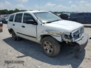 2006 Dodge Durango SXT with VIN 1D4HB38N06F120775, listed as a Copart auction lot 56204195 with 224,030 mi miles and Salvage title. Bid and sale history available at DreamBid. Image 4.