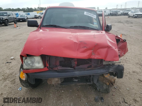2008 Ford Ranger XL with VIN 1FTYR10DX8PA87264, listed as a Copart auction lot 50946565 with 210,546 mi miles and Salvage Title. Bid and sale history available at carsss.com. Image 5.