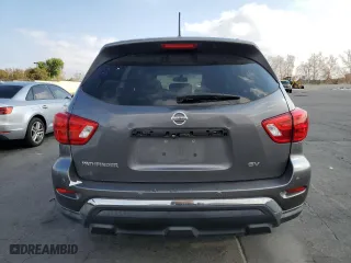 2017 Nissan Pathfinder SV with VIN 5N1DR2MN3HC685982, listed as a Copart auction lot 43090195 with 163,316 mi miles and Clean Title. Bid and sale history available at carsss.com. Image 6.