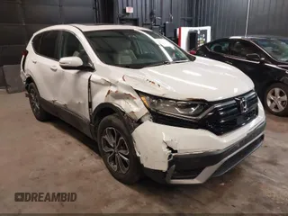 2022 Honda CR-V EX with VIN 2HKRW2H56NH606155, listed as a IAAI auction lot 42016591 with 32,577 mi miles. Bid and sale history available at carsss.com. Image 1.