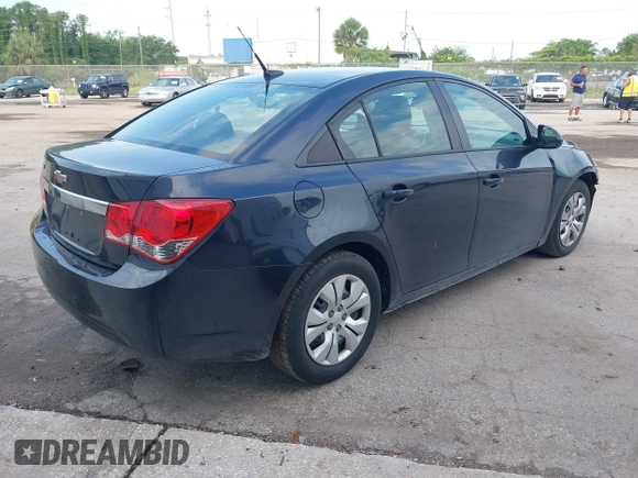 2014 Chevrolet Cruze LS with VIN 1G1PA5SH1E7437248, listed as a IAAI auction lot 42228070 with 128,427 mi miles and . Bid and sale history available at DreamBid. Image 4.