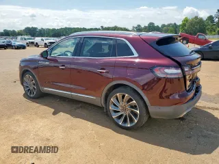 2019 Lincoln Nautilus Reserve with VIN 2LMPJ6LP7KBL61802, listed as a Copart auction lot 64099465 with 57,222 mi miles and Salvage title. Bid and sale history available at DreamBid. Image 2.