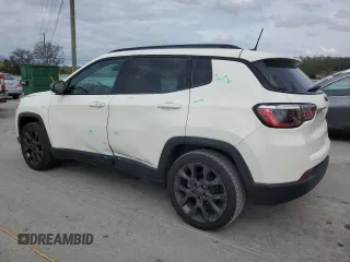 2021 Jeep Compass 80th Anniversary with VIN 3C4NJCEB7MT535933, listed as a Copart auction lot 50808025 with 70,995 mi miles and Salvage Title. Bid and sale history available at carsss.com. Image 2.