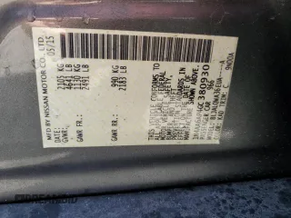 2016 Nissan Maxima S with VIN 1N4AA6AP4GC380930, listed as a Copart auction lot 50172465 with 152,396 mi miles and Salvage Title. Bid and sale history available at DreamBid. Image 13.