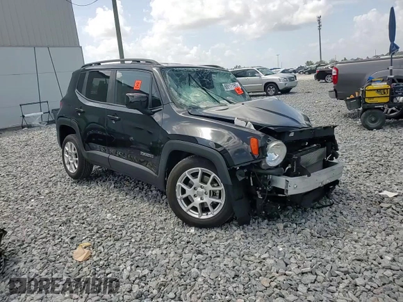 2020 Jeep Renegade Latitude with VIN ZACNJABB1LPL86981, listed as a Copart auction lot 60917195 with Not provided miles and Non repairable. Bid and sale history available at DreamBid. Image 15.