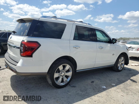2023 Ford Expedition z VIN 1FMJU1P86PEA38206, wystawiony jako Copart lot #56640225 z przebiegiem 20 534 mil mil oraz Szkoda całkowita • Salvage title. Historia ofert i sprzedaży dostępna na DreamBid. Obrazek 3.
