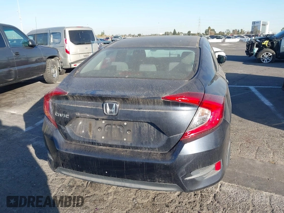 2017 Honda Civic Sedan LX with VIN 19XFC2F65HE209813, listed as a IAAI auction lot 41049476 with 61,482 mi miles. Bid and sale history available at carsss.com. Image 16.
