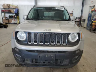 2017 Jeep Renegade Latitude with VIN ZACCJBBB5HPF39417, listed as a Copart auction lot 53663995 with 91,947 mi miles and Clean Title. Bid and sale history available at carsss.com. Image 5.