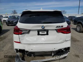 2020 BMW X3 M with VIN 5YMTS0C0XL9B97112, listed as a Copart auction lot 47139975 with 59,356 mi miles and Salvage Title. Bid and sale history available at carsss.com. Image 6.