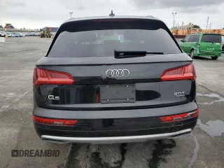 2018 Audi Q5 Premium Plus with VIN WA1BNAFY4J2151517, listed as a Copart auction lot 55902895 with 80,026 mi miles and Salvage title. Bid and sale history available at DreamBid. Image 6.