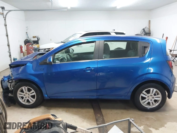 2016 Chevrolet Sonic LT with VIN 1G1JC6SH2G4168106, listed as a IAAI auction lot 41808797 with 141,473 mi miles. Bid and sale history available at carsss.com. Image 15.