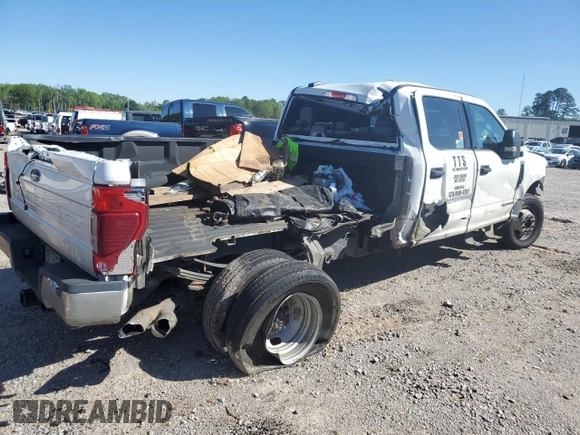 2021 Ford F-350 XL z VIN 1FT8W3DT5MED43189, wystawiony jako Copart lot #49719144 z przebiegiem Nie podano mil oraz Szkoda całkowita • Salvage title. Historia ofert i sprzedaży dostępna na DreamBid. Obrazek 3.