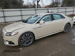 2018 Lincoln Continental Select with VIN 1LN6L9SK1J5615256, listed as a Copart auction lot 43584135 with 26,789 mi miles and Salvage Title. Bid and sale history available at carsss.com. Image 1.