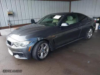 2015 BMW 4 Series 435i with VIN WBA3R1C59FK194649, listed as a IAAI auction lot 41565414 with 123,702 mi miles. Bid and sale history available at carsss.com. Image 17.