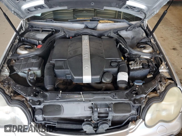 2001 Mercedes-Benz C 320 with VIN WDBRF64J21F110962, listed as a Copart auction lot 63350715 with 80,375 mi miles and Clean title. Bid and sale history available at DreamBid. Image 11.