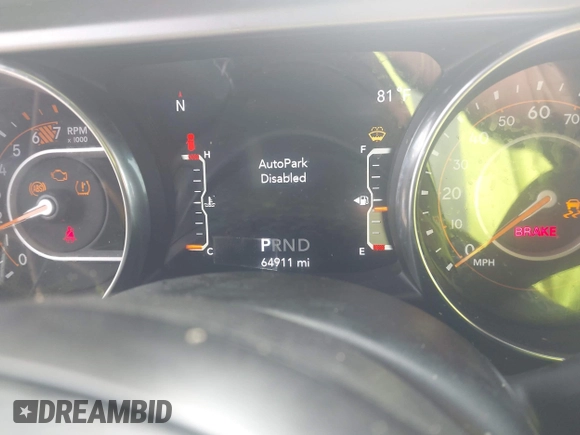 2021 Jeep Wrangler Unlimited Sport S z VIN 1C4HJXDN6MW549686, wystawiony jako IAAI lot #42249816 z przebiegiem 64 911 mil mil oraz . Historia ofert i sprzedaży dostępna na DreamBid. Obrazek 7.
