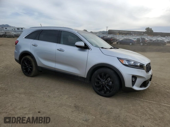 2020 Kia Sorento EX V6 with VIN 5XYPH4A56LG708101, listed as a Copart auction lot 45093475 with 28,430 mi miles and Salvage Title. Bid and sale history available at carsss.com. Image 4.