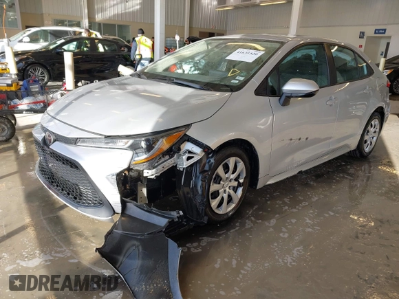 2021 Toyota Corolla LE with VIN 5YFEPMAE0MP214064, listed as a IAAI auction lot 41631520 with 77,396 mi miles and . Bid and sale history available at DreamBid. Image 18.
