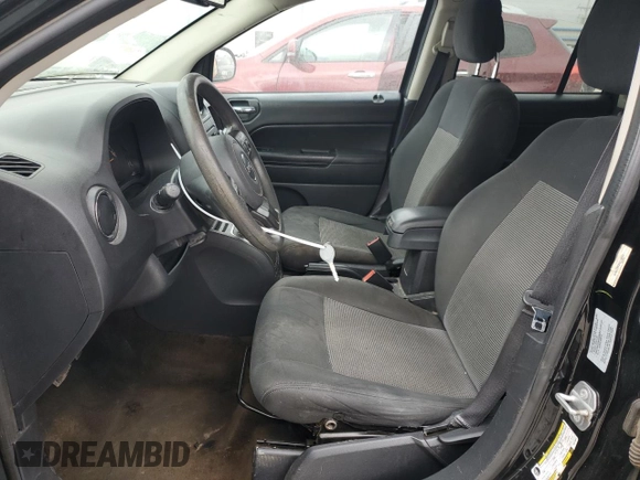 2017 Jeep Compass Sport with VIN 1C4NJCBB3HD119054, listed as a Copart auction lot 47606465 with 200,853 mi miles and Clean Title. Bid and sale history available at carsss.com. Image 7.