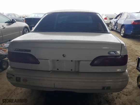 1994 Ford Taurus GL with VIN 1FALP52U5RA259098, listed as a Copart auction lot 85495274 with 83,616 mi miles and Salvage Title. Bid and sale history available at carsss.com. Image 6.
