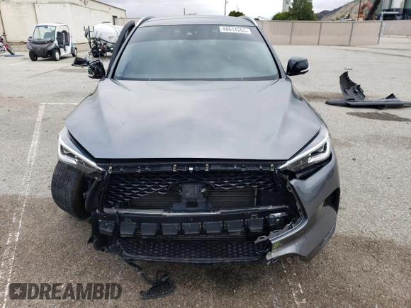 2020 Infiniti QX50 Essential z VIN 3PCAJ5M16LF113796, wystawiony jako Copart lot #48614265 z przebiegiem Nie podano mil oraz Szkoda całkowita • Salvage title. Historia ofert i sprzedaży dostępna na DreamBid. Obrazek 5.