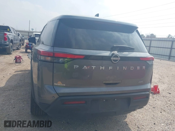 2023 Nissan Pathfinder S with VIN 5N1DR3AC0PC205758, listed as a IAAI auction lot 41796997 with 37,062 mi miles and . Bid and sale history available at DreamBid. Image 17.