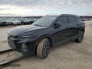 2020 Chevrolet Blazer LT with VIN 3GNKBDRS2LS715011, listed as a Copart auction lot 47259965 with 0 mi miles and Salvage Title. Bid and sale history available at carsss.com. Image 1.