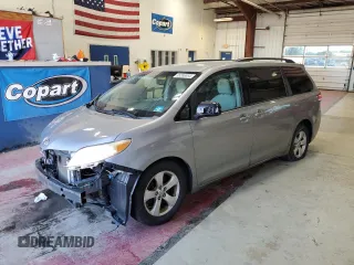 2011 Toyota Sienna LE AAS with VIN 5TDKK3DC8BS094296, listed as a Copart auction lot 85596894 with 156,952 mi miles and Salvage title. Bid and sale history available at DreamBid. Image 1.