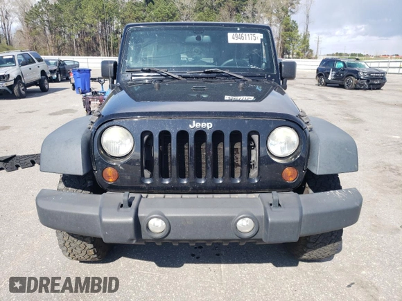2013 Jeep Wrangler Unlimited Freedom z VIN 1C4BJWDGXDL702914, wystawiony jako Copart lot #49461175 z przebiegiem 191 610 mil mil oraz Czysty tytuł • Clean title. Historia ofert i sprzedaży dostępna na DreamBid. Obrazek 5.