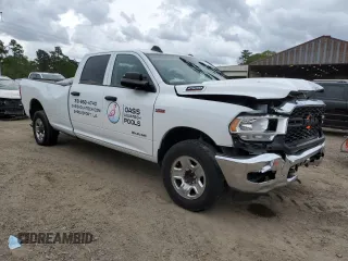 2020 Ram 2500 Tradesman with VIN 3C7WR4HJ0LG307787, listed as a Copart auction lot 51241605 with 0 mi miles and Salvage Title. Bid and sale history available at carsss.com. Image 4.
