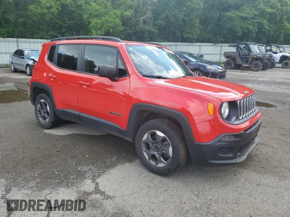 2018 Jeep Renegade Sport с VIN ZACCJAAB7JPG85934, выставлен на аукционе Copart как лот 54799535 с пробегом 85 919 миль миль и Списание • Salvage title. История ставок и продаж доступна на DreamBid. Изображение 4.