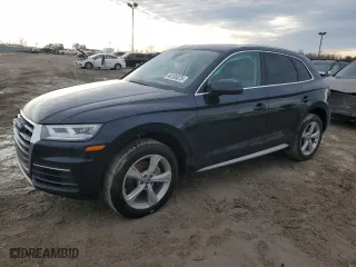 2020 Audi Q5 Premium Plus with VIN WA1BNAFY9L2074758, listed as a Copart auction lot 48193075 with 87,102 mi miles and Salvage Title. Bid and sale history available at carsss.com. Image 1.