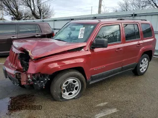 2017 Jeep Patriot 75th Anniversary with VIN 1C4NJRBB3HD138707, listed as a Copart auction lot 86514974 with 96,937 mi miles and Salvage Title. Bid and sale history available at carsss.com. Image 1.
