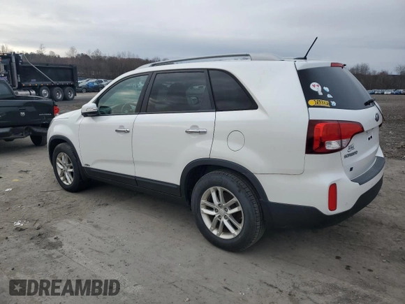 2014 Kia Sorento LX with VIN 5XYKTDA60EG518105, listed as a Copart auction lot 52570515 with 119,081 mi miles and Clean Title. Bid and sale history available at carsss.com. Image 2.