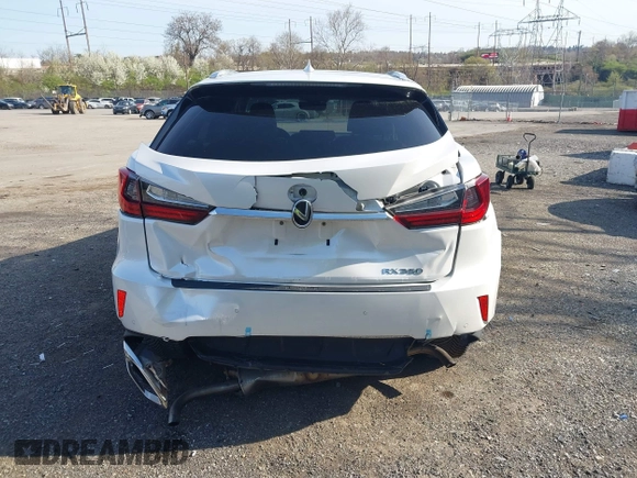 2017 Lexus RX with VIN JTJBZMCA3H2020914, listed as a IAAI auction lot 41940635 with 88,529 mi miles. Bid and sale history available at carsss.com. Image 16.