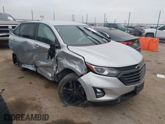 2021 Chevrolet Equinox LT with VIN 3GNAXUEV9ML328657, listed as a IAAI auction lot 41548952 with 82,870 mi miles and . Bid and sale history available at DreamBid. Image 1.