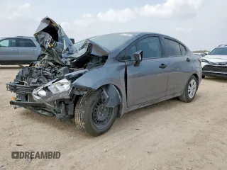 2021 Nissan Versa S with VIN 3N1CN8DV1ML896422, listed as a Copart auction lot 57715575 with 68,883 mi miles and Salvage title. Bid and sale history available at DreamBid. Image 1.
