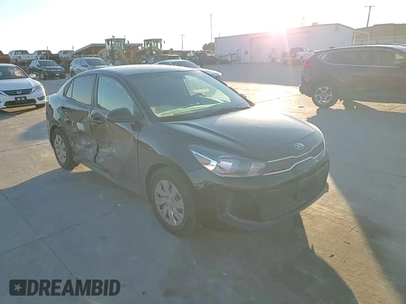 2020 Kia Rio LX with VIN 3KPA24AD3LE335045, listed as a Copart auction lot 88588195 with 41,560 mi miles and Salvage Title. Bid and sale history available at carsss.com. Image 10.