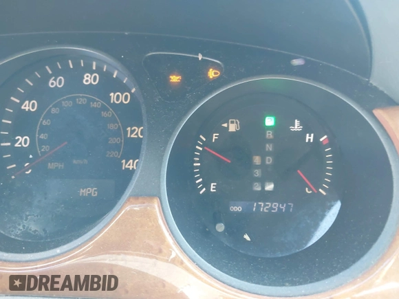 2005 Lexus ES 350 z VIN JTHBA30G955096353, wystawiony jako IAAI lot #41940137 z przebiegiem 172 947 mil mil oraz . Historia ofert i sprzedaży dostępna na DreamBid. Obrazek 7.