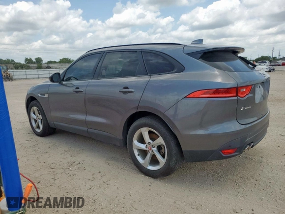 2017 Jaguar F-Pace 20d Premium with VIN SADCJ2BN2HA098411, listed as a Copart auction lot 58361175 with 92,529 mi miles and Clean title. Bid and sale history available at DreamBid. Image 2.