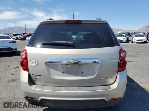 2011 Chevrolet Equinox LT w/1LT with VIN 2CNFLEEC2B6441670, listed as a Copart auction lot 52478865 with 66,032 mi miles and Salvage Title. Bid and sale history available at carsss.com. Image 6.