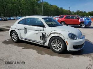 2015 Volkswagen Beetle Fleet Edition with VIN 3VWF17ATXFM603260, listed as a Copart auction lot 54834735 with 103,136 mi miles and Salvage Title. Bid and sale history available at DreamBid. Image 4.