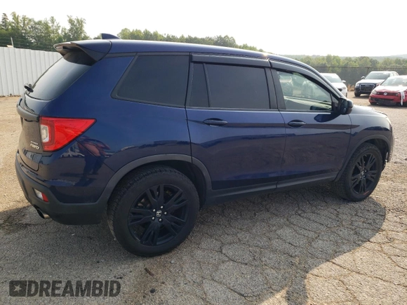 2019 Honda Passport Sport z VIN 5FNYF8H29KB023657, wystawiony jako Copart lot #60365465 z przebiegiem 269 360 mil mil oraz Szkoda całkowita • Salvage title. Historia ofert i sprzedaży dostępna na DreamBid. Obrazek 3.