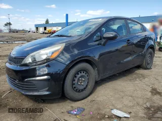 2017 Kia Rio LX with VIN KNADM4A38H6118387, listed as a Copart auction lot 51230545 with 117,788 mi miles and Clean Title. Bid and sale history available at carsss.com. Image 1.