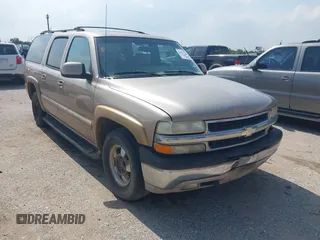 2001 Chevrolet Suburban LS z VIN 3GNEC16T21G214738, wystawiony jako IAAI lot #42433747 z przebiegiem Nie podano mil oraz . Historia ofert i sprzedaży dostępna na DreamBid. Obrazek 1.
