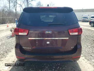 2015 Kia Sedona EX with VIN KNDMC5C16F6026229, listed as a Copart auction lot 50237325 with 224,183 mi miles and Salvage Title. Bid and sale history available at DreamBid. Image 6.